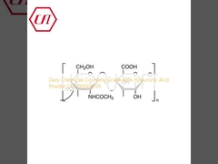 Produits chimiques quotidiens de qualité cosmétique 99% d'acide hyaluronique en poudre CAS 9004-61-9