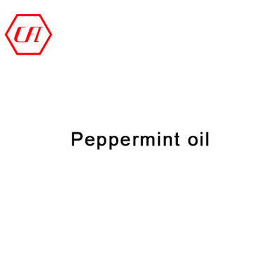 Huile de menthe poivrée à 99% jaune pâle Cas 68917-18-0