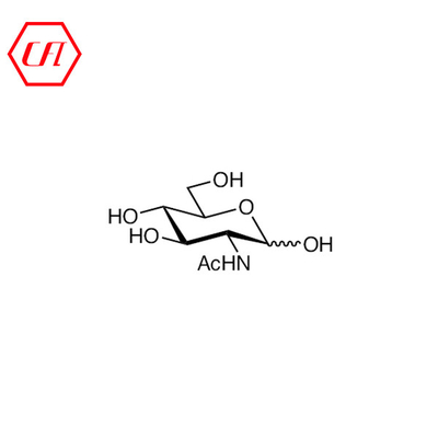 Poudre de soins de la peau blanchissante N-acétyl-D-glucosamine liquide CAS 7512-17-6 pour les soins de la peau
