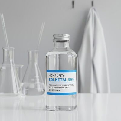 Solketal à haute pureté 99% additif pour carburant et intermédiaire de synthèse pharmaceutique CAS 100-79-8